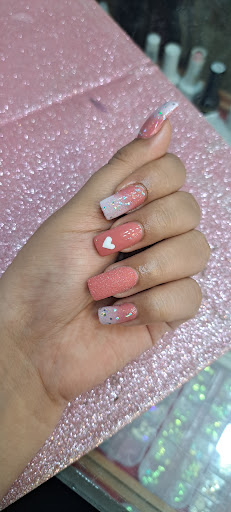 Coral glitter set