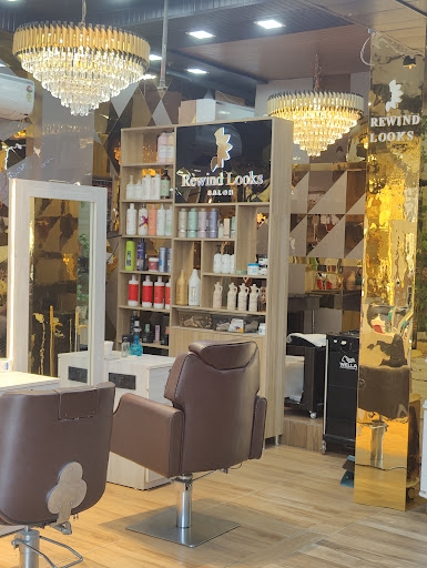 Our product bar under the crystal chandeliers